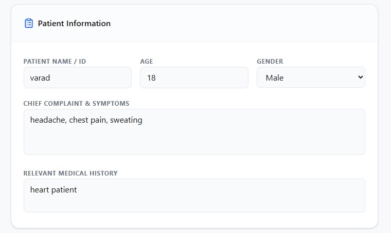 triage AI – screenshot 2