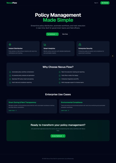 nexus-flow – screenshot 1