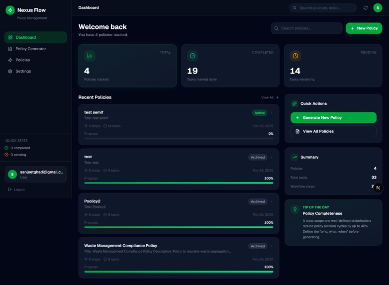 nexus-flow – screenshot 2