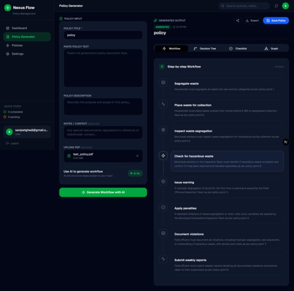 nexus-flow – screenshot 4