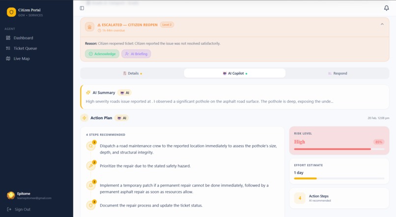 Citizen Portal – screenshot 2