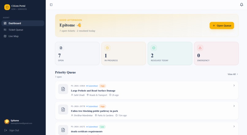 Citizen Portal – screenshot 5