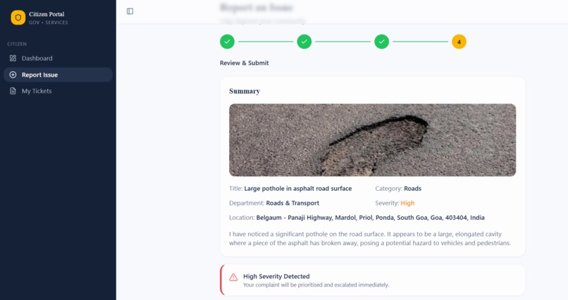 Citizen Portal – screenshot 8
