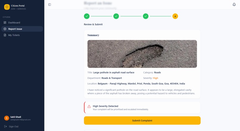 Citizen Portal – screenshot 10