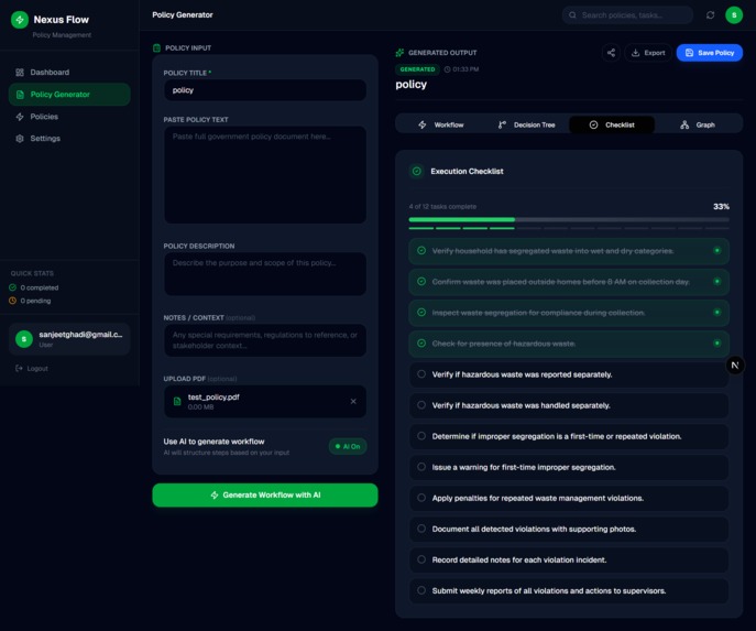 nexus-flow – screenshot 6