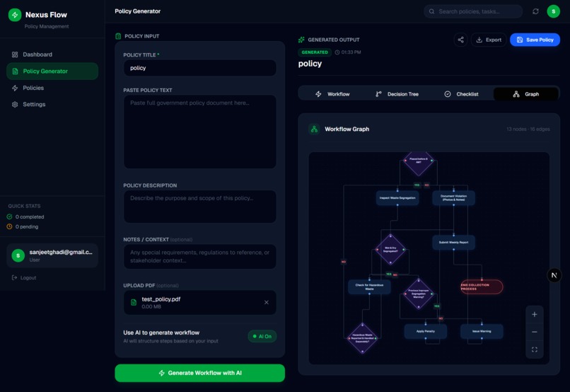 nexus-flow – screenshot 7