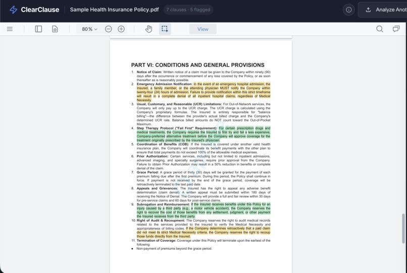 ClearClause – screenshot 4
