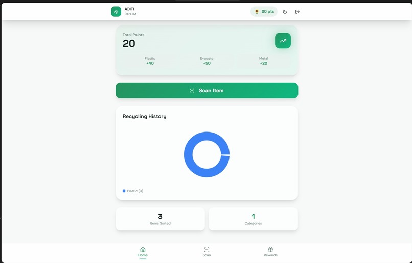 EcoSort AI  – screenshot 4