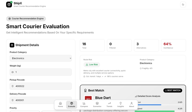 ShipX – screenshot 2