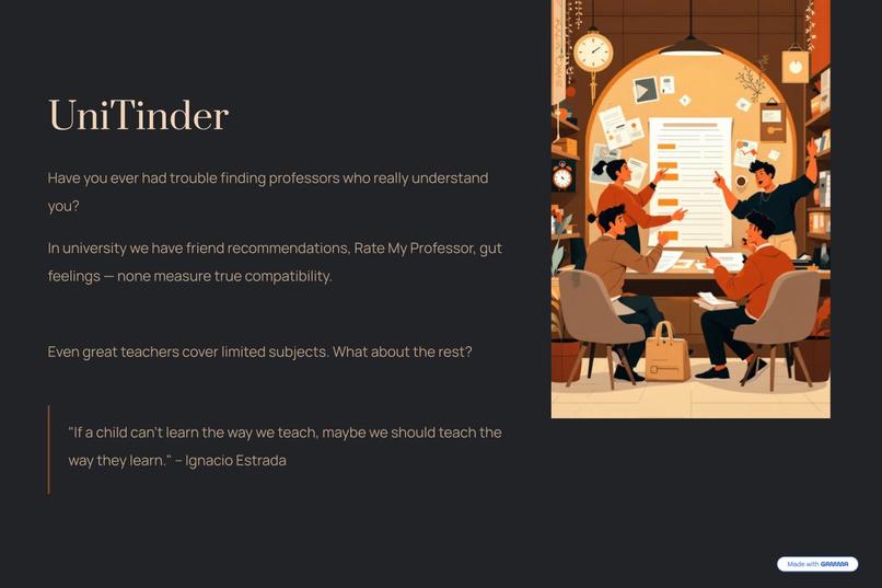 UniTinder – screenshot 1