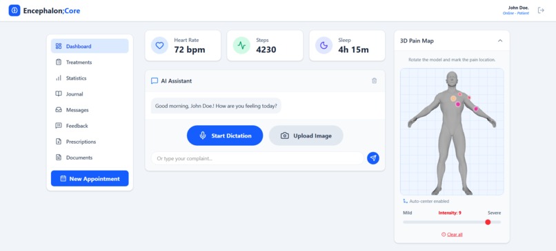 Healthcare: Encephalon;Core  – screenshot 2
