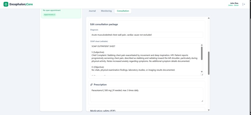 Healthcare: Encephalon;Core  – screenshot 12