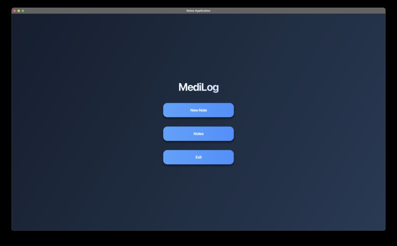 MediLog - Take notes with ease, locally. – screenshot 2