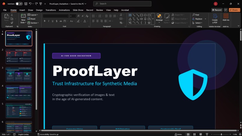 ProofLayer – screenshot 1