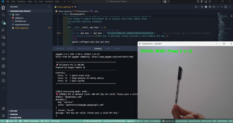 VisionaryLens-Project – screenshot 4