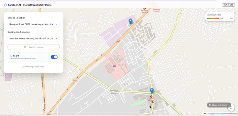 SafePath AI -“Predict danger. Prevent crime. Protect women.” – screenshot 7