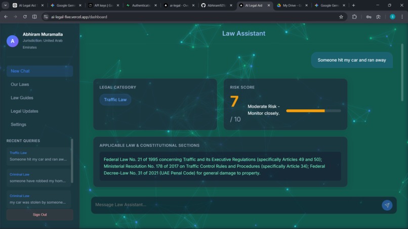 AI Legal Aid Triage System – screenshot 4