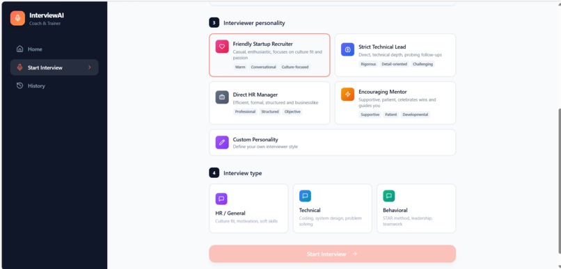 AI interview Trainer and Coach – screenshot 3