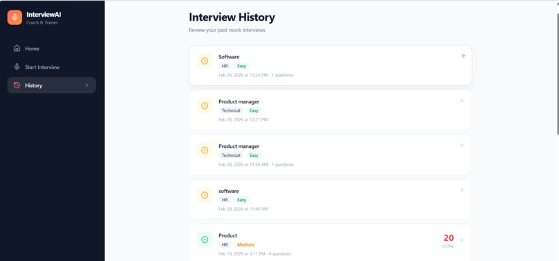 AI interview Trainer and Coach – screenshot 5