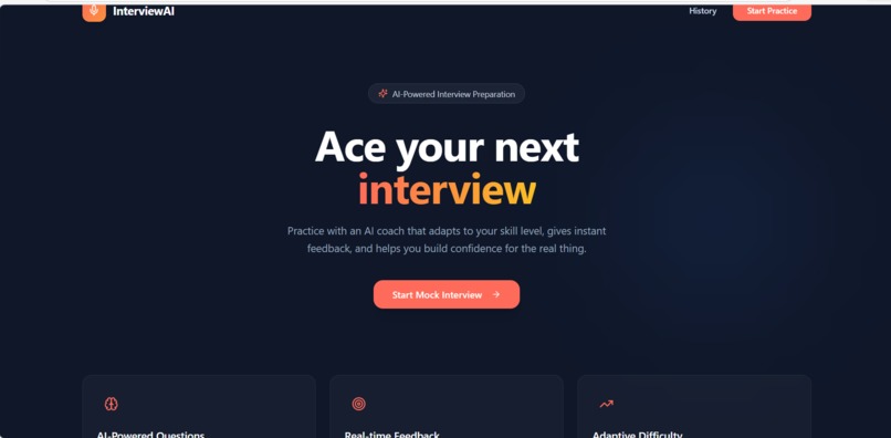 AI interview Trainer and Coach – screenshot 1