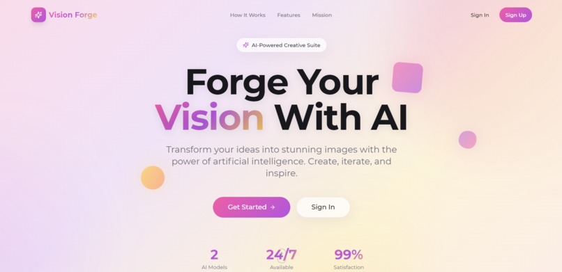 Vision Forge AI – screenshot 2