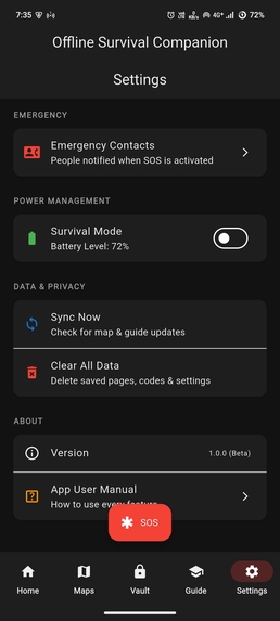 Offline Survival Companion – screenshot 7
