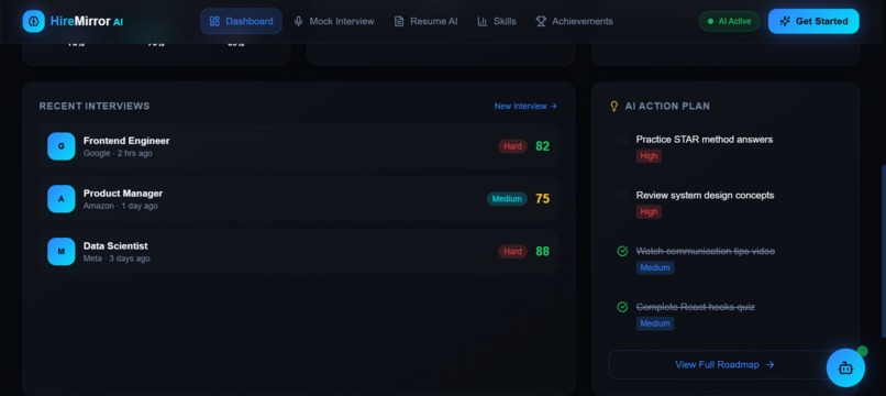 HireMirror AI: AI That Builds Your Perfect Job Path – screenshot 6