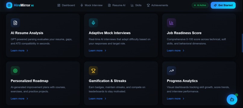 HireMirror AI: AI That Builds Your Perfect Job Path – screenshot 4