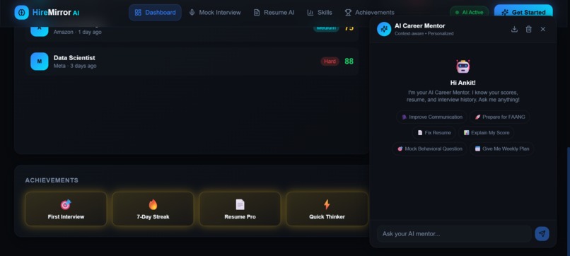 HireMirror AI: AI That Builds Your Perfect Job Path – screenshot 7