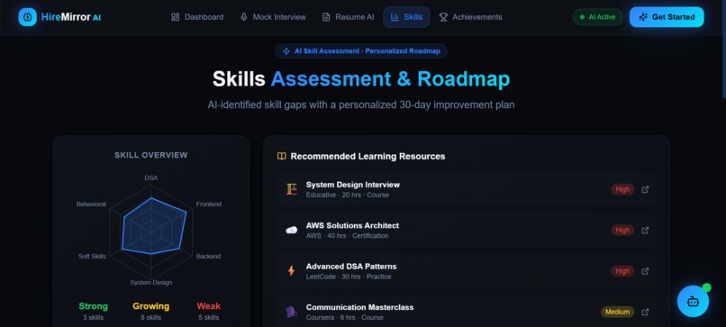 HireMirror AI: AI That Builds Your Perfect Job Path – screenshot 13
