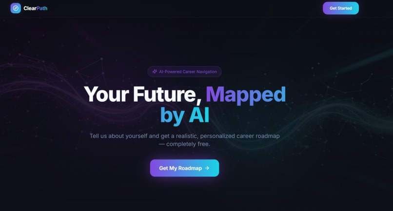 ClearPath – AI Career Roadmap Generator – screenshot 1