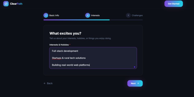 ClearPath – AI Career Roadmap Generator – screenshot 3