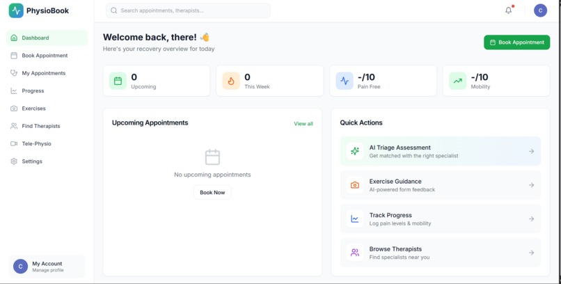 Physiobook – screenshot 5