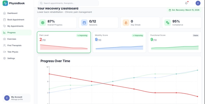 Physiobook – screenshot 7