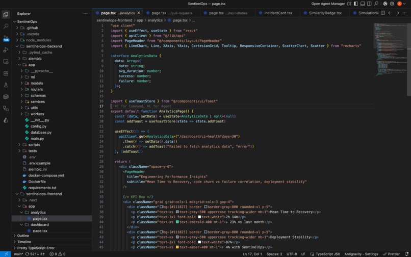 SentinelOps: Autonomous DevOps AI Co-Pilot – screenshot 4