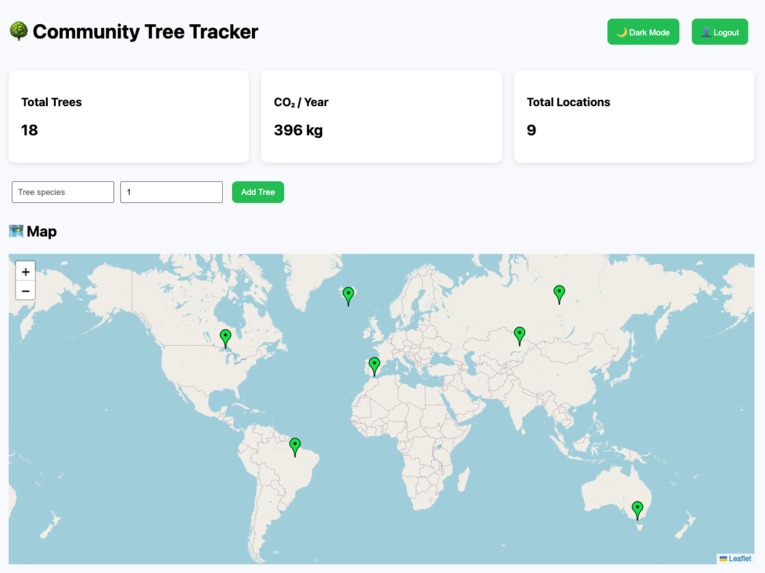 Tree Planting Tracker – screenshot 2