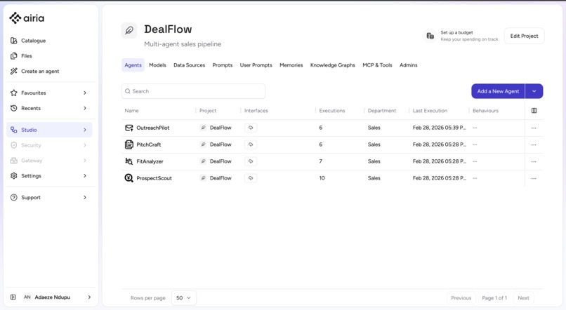 DealFlow – screenshot 1