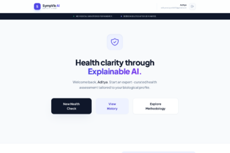 SympVis - Premium Symptom Triage with Explainable AI