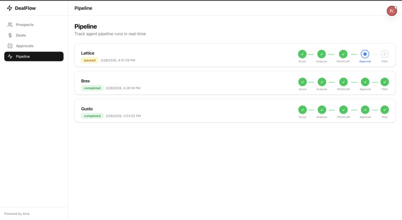 DealFlow – screenshot 2