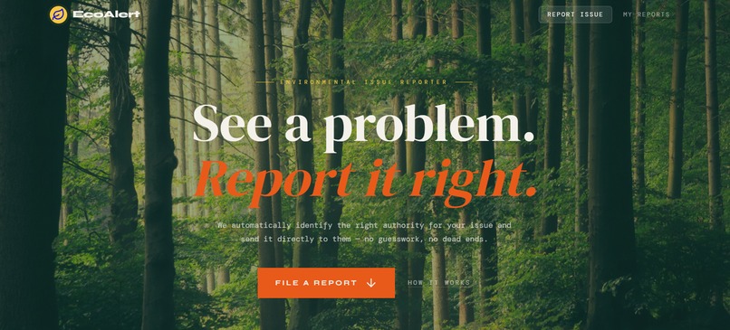 EcoAlert – screenshot 1