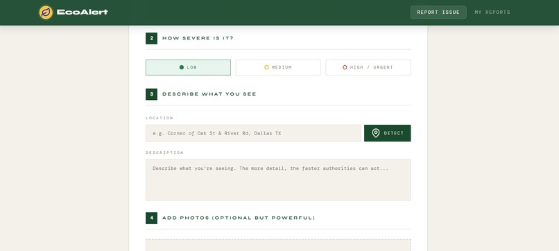 EcoAlert – screenshot 4
