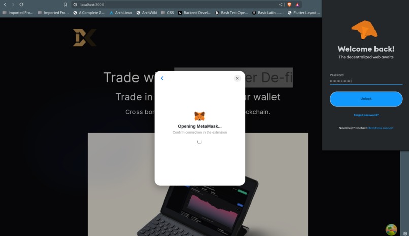 defi-TReX (defi-nex) – screenshot 3
