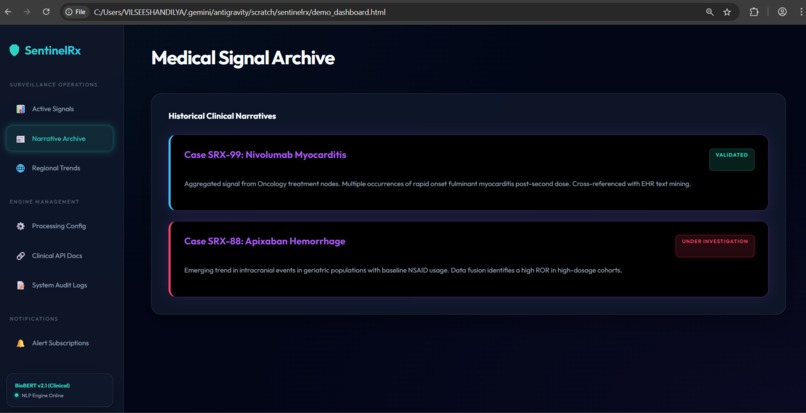 SentinelRx – screenshot 1