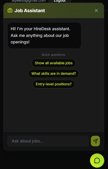 HireDesk – screenshot 5