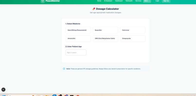Peace Matcher - Revolutionizing Healthcare with AI  – screenshot 6