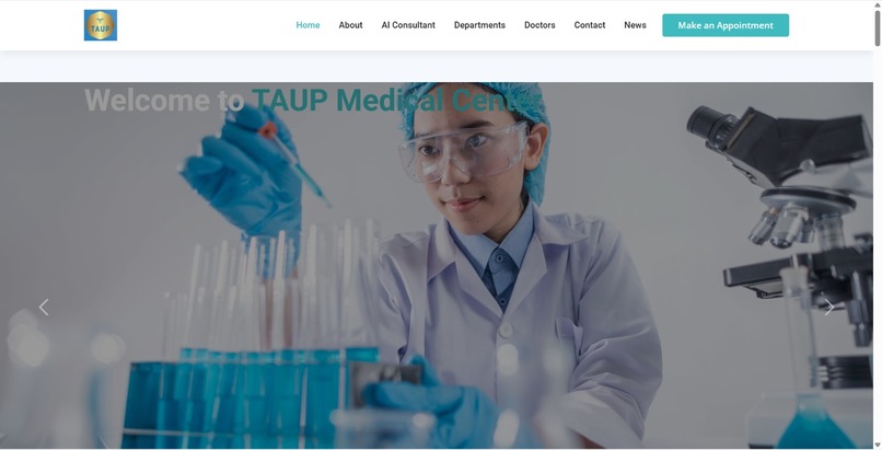 Taup medical centre – screenshot 1
