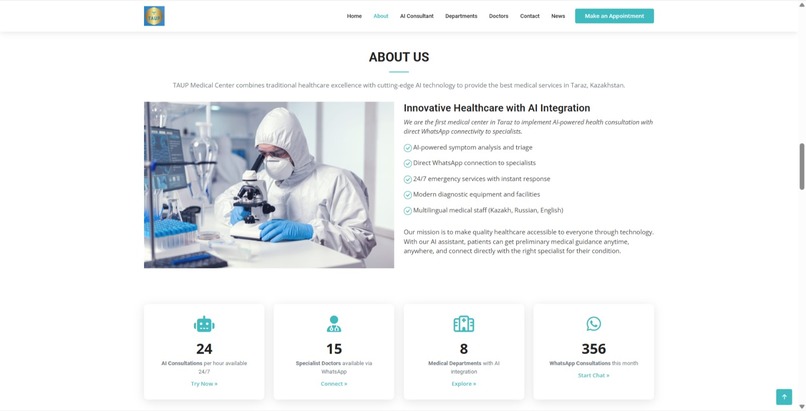 Taup medical centre – screenshot 4