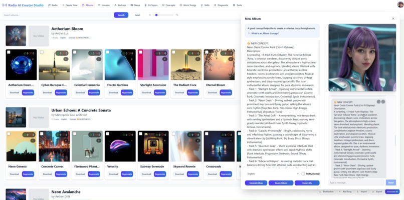 Creative Producer for Radio AI – screenshot 1