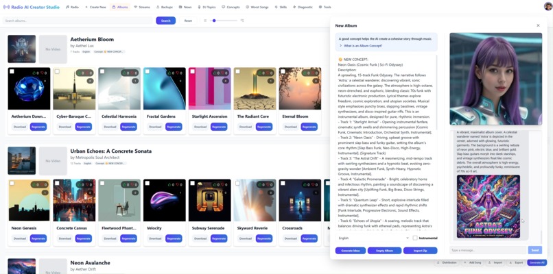 Creative Producer for Radio AI – screenshot 2