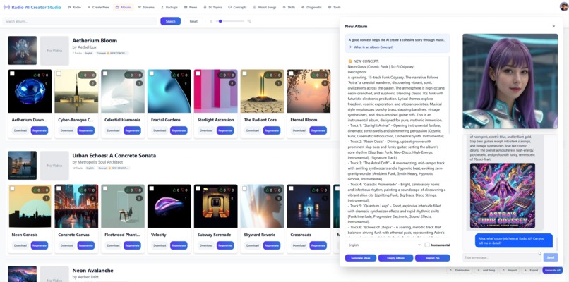 Creative Producer for Radio AI – screenshot 3